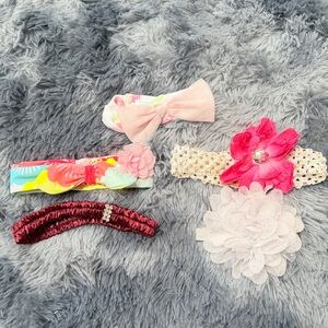 Newborn Baby Girl Headbands Set bundle hair accessories